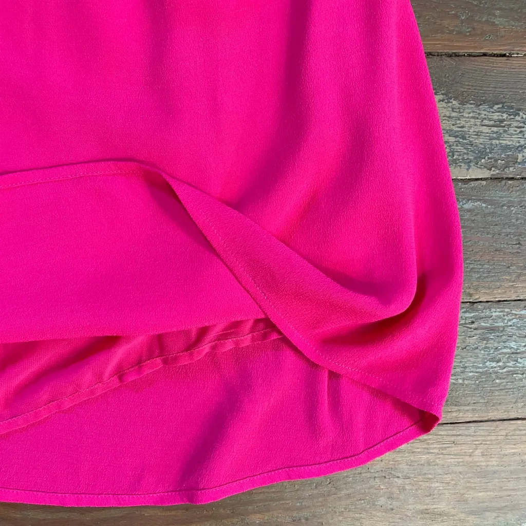 NWT REVOLVE ASTR Marisol One Shoulder Mini Dress in Pink Punch - Sz L 💚🎀 - Image 11