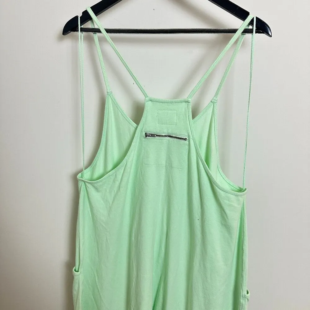 FREE PEOPLE Movement Hot Shot Onesie in Bright Jade Size Small Green - Image 8