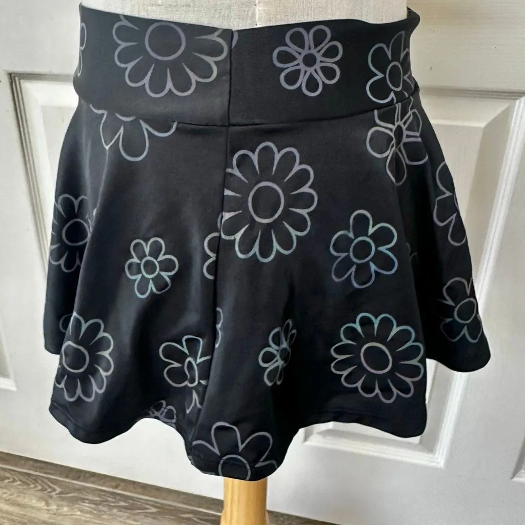 iHeartRaves Rainbow Reflective Daisy Mini Skirt - Size S - Image 8