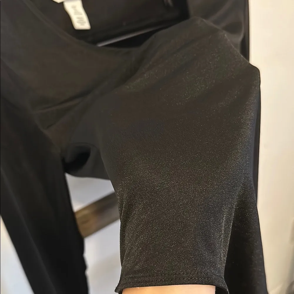 Black Scoop Neck Long Sleeve Bodysuit - Image 6