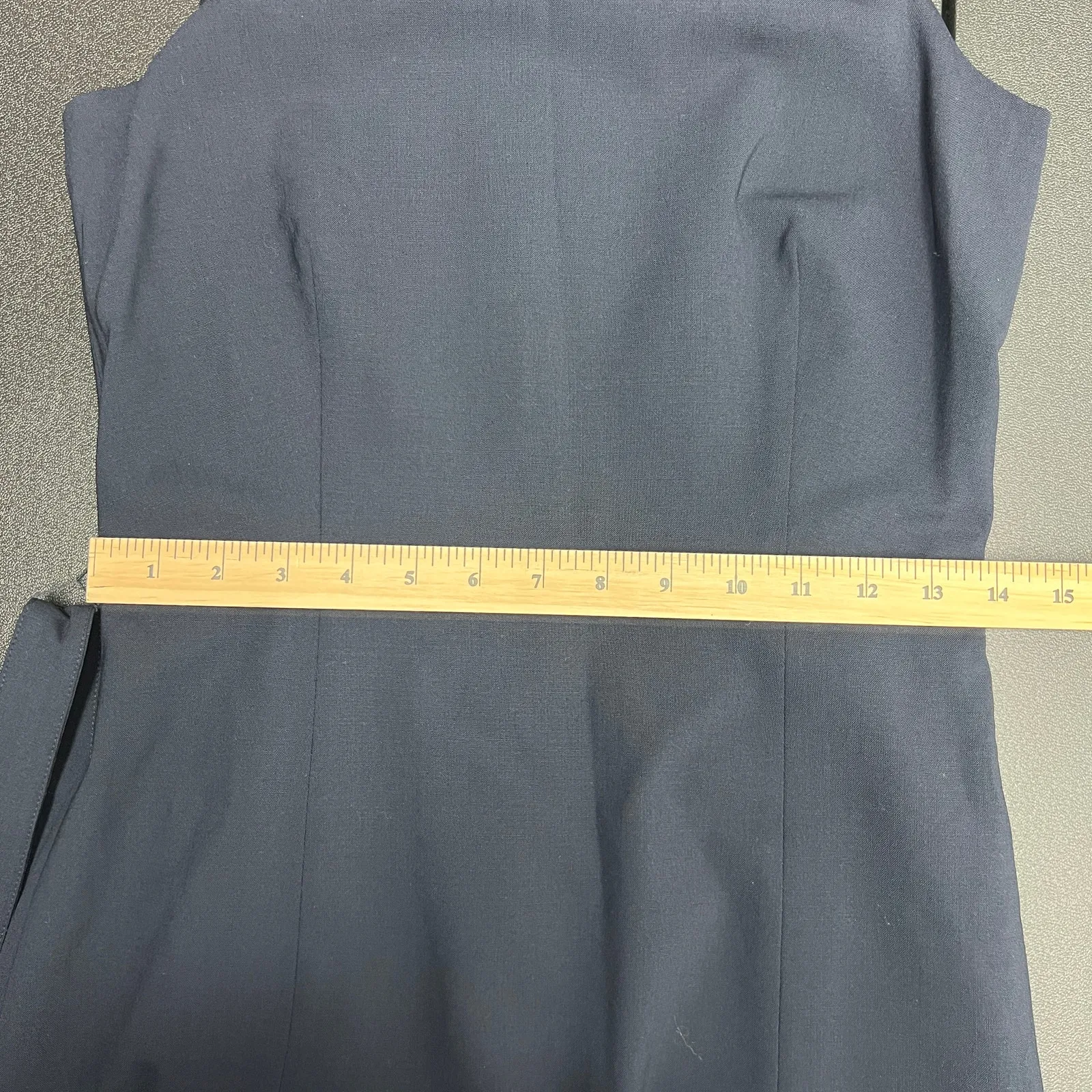 Theory Dress Womens 4 Virgin Wool Event Party Occasion Workwear Quiet Luxury - Image 13