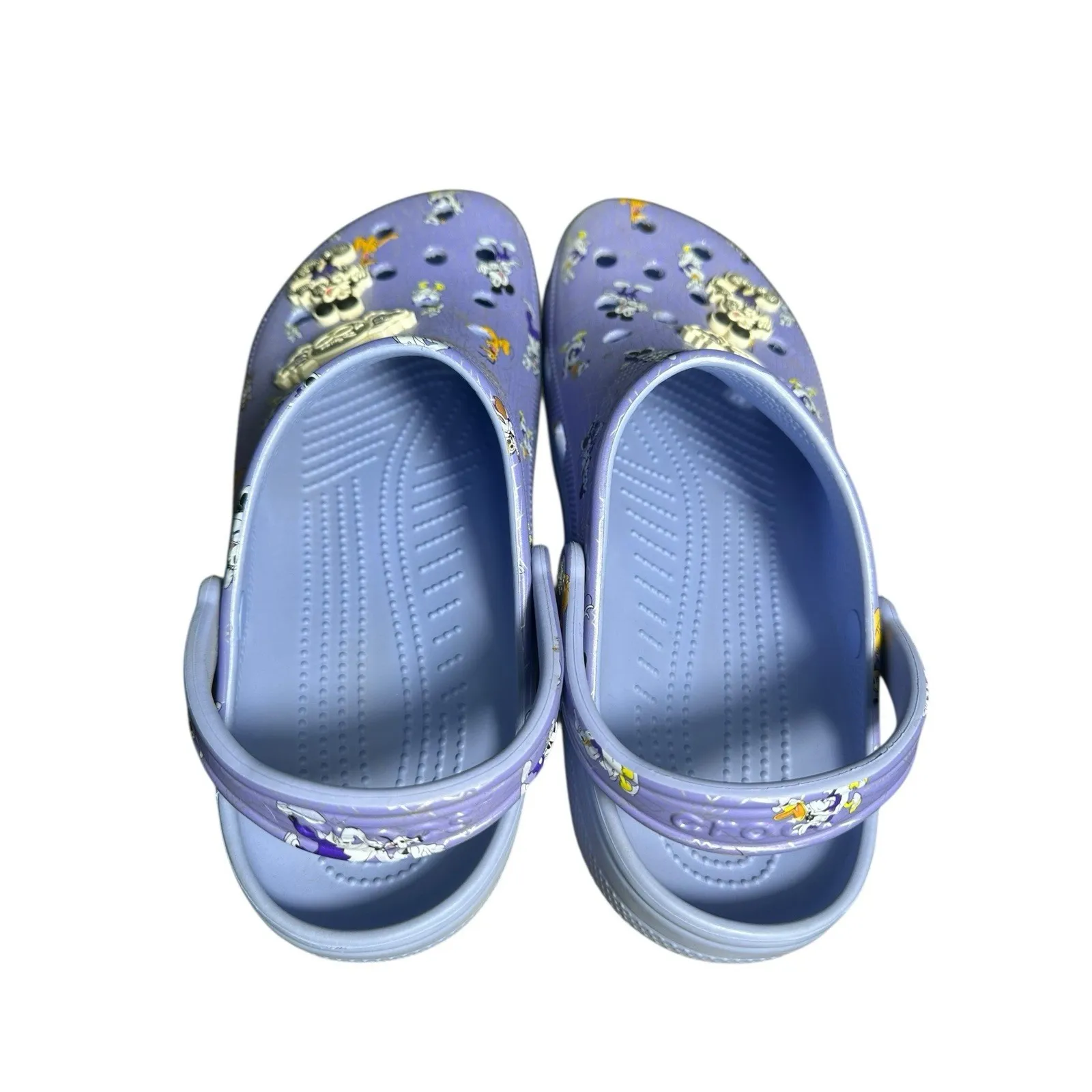 Disney Parks Crocs 100 Years of Wonder 12 Men's Clogs‎ Shoes Blue Mickey #S98-7 - Image 13