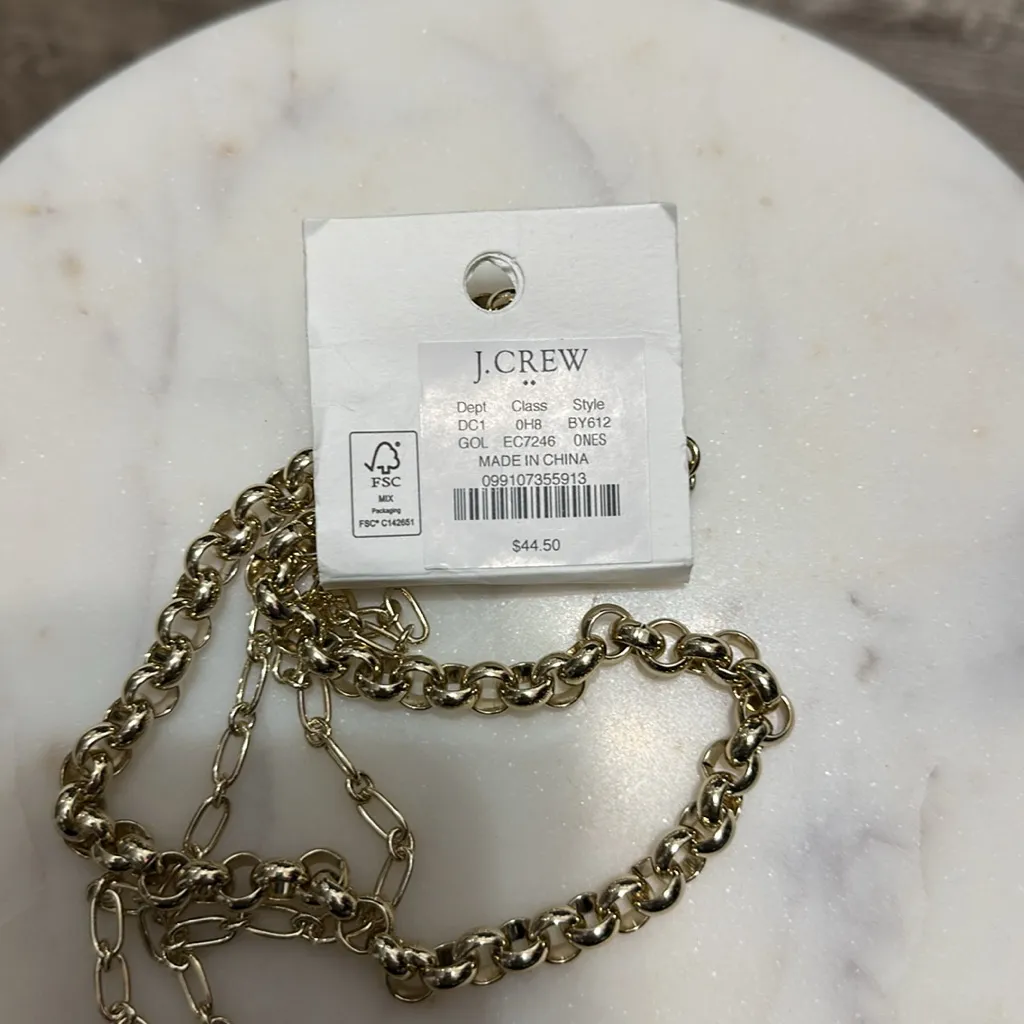 J. Crew Gold‎ Necklace - Image 2