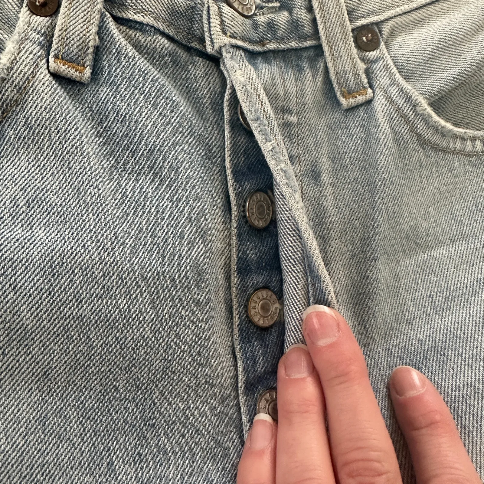 AGOLDE Riley High Rise Straight Crop Jean Clear Skies Distressed - Image 5