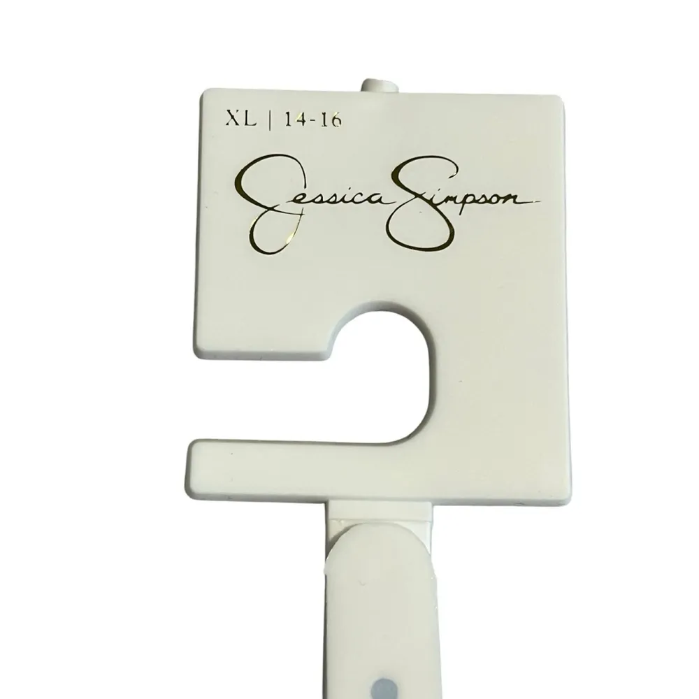 Jessica Simpson Belt Women's Size XL 14-16 Faux Leather Silver Buckle $33 NWT - Image 2