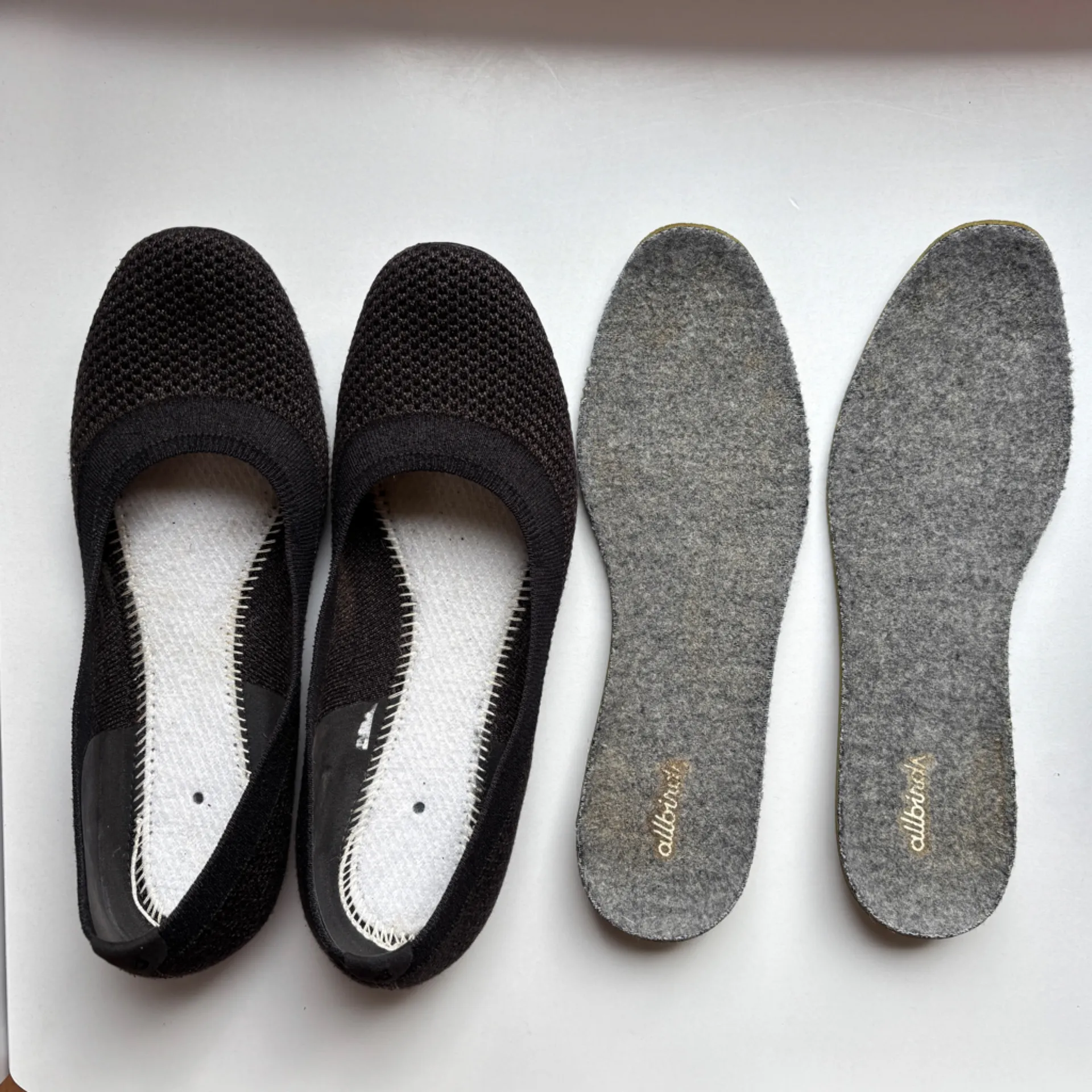 Allbirds Tree Breezers Navy Night Washable Knit Ballet Flats Size 8.5 Slip Ons - Image 11