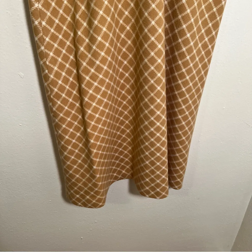 Vintage Summit Sportswear Midi Skirt Tan White Diamond 12 - Image 7