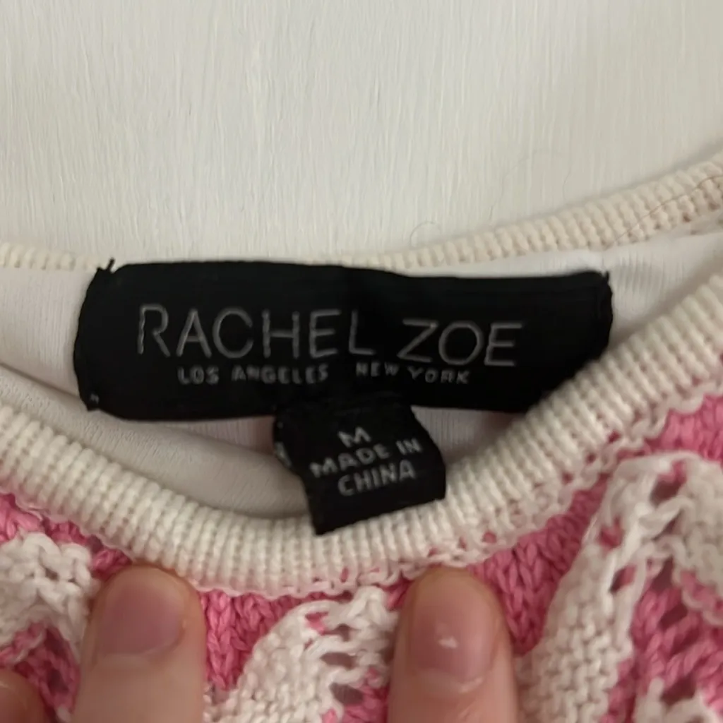 Rachel Zoe zig zag midi dress - Image 2