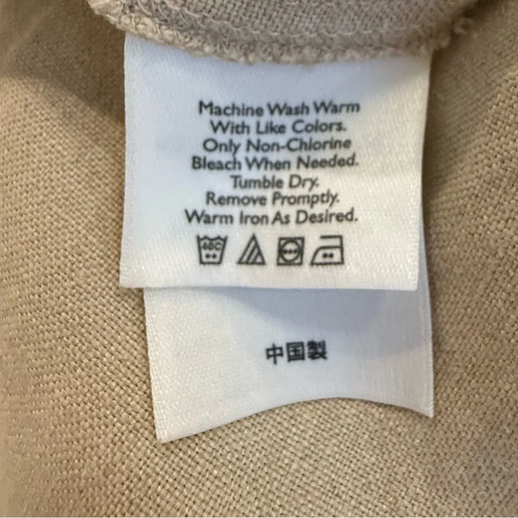 **Eddie Bauer 100% Linen Side Button Midi Skirt – Women’s Size 10** - Image 5