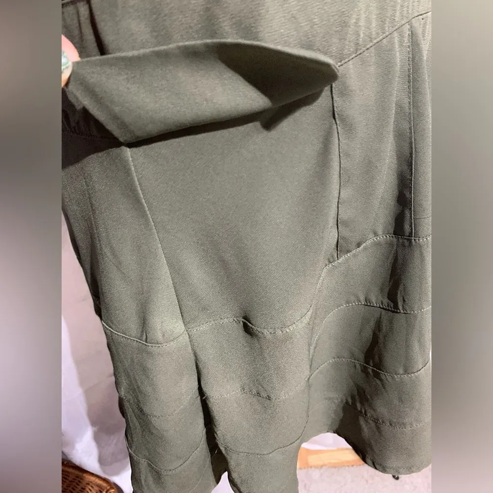 L’Amour Army Green Dress - Image 11