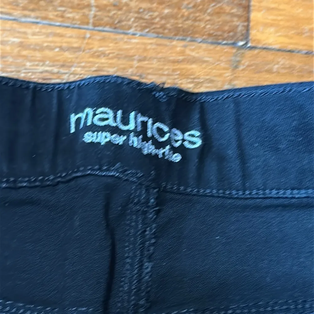 Maurice’s Super High Rise Black Skinny Jeans, Medium (Short) - Image 2