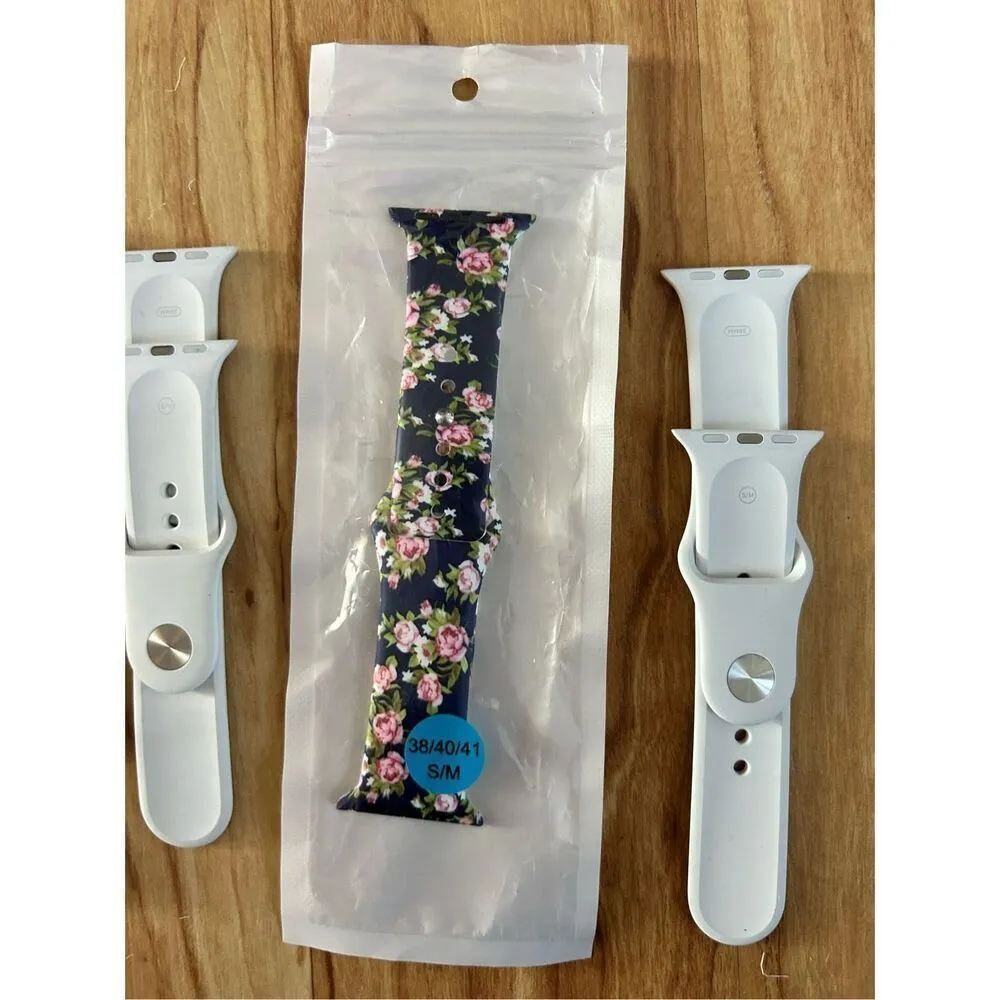 Apple Watch bands 38/40 mm size s/m white color and other bundle - Image 4