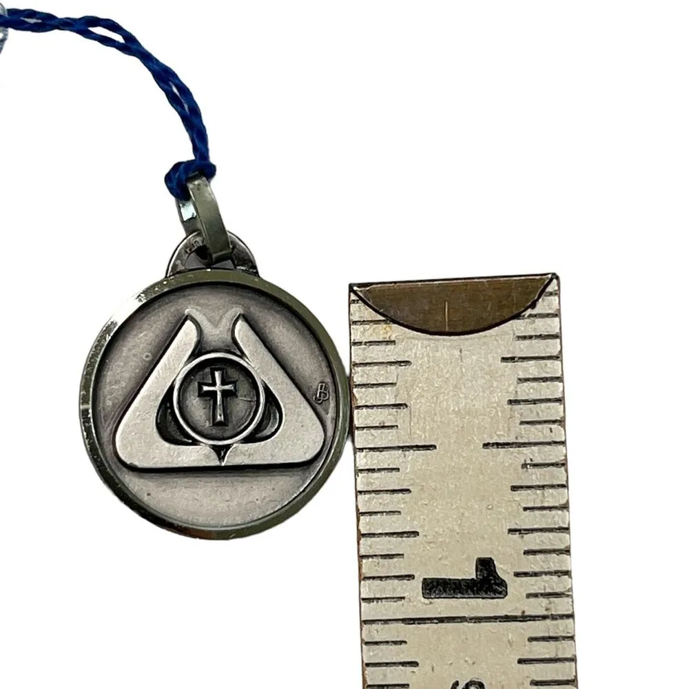 Vintage International Eucharistic Congress 1976 Pendant 41st Phila, Pa Silver - Image 9