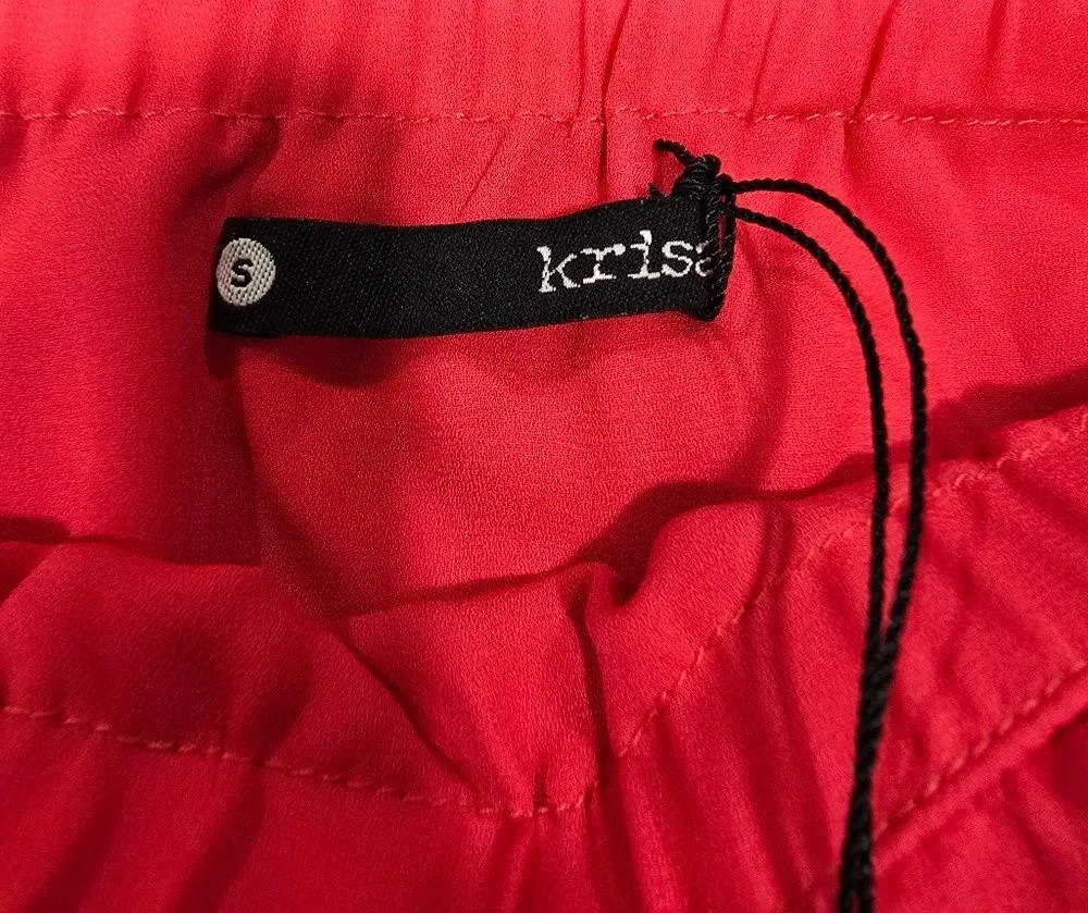 Krisa Off Shoulder Ruffle Dress in Rio - Image 10