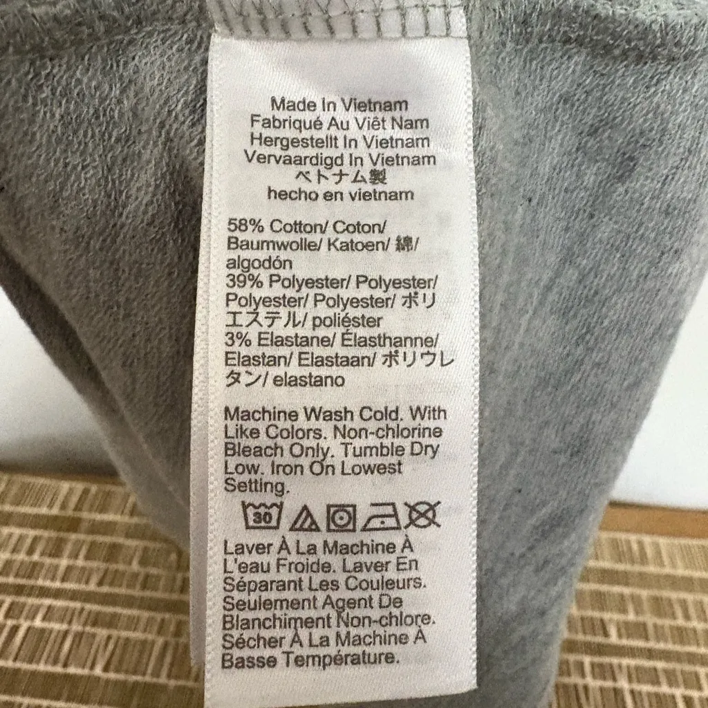 J. Crew Tiered Sweatshirt Mini Dress‎ Size Small - Image 6