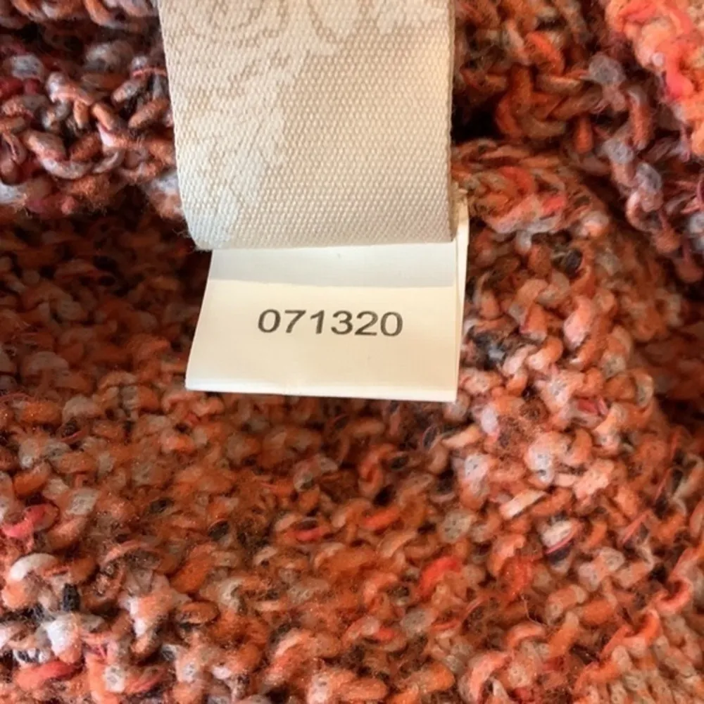 Soft Surroundings Rio Rose pointelle open knit sweater S - Image 9