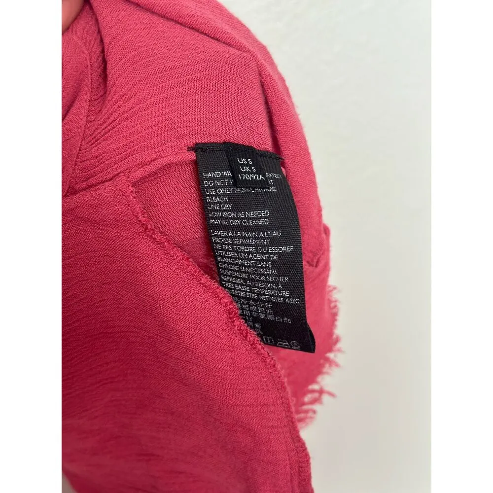 Free People Endless Summer Sz S Sunfest Crochet Embroidered Tunic Sweet Sang - Image 8