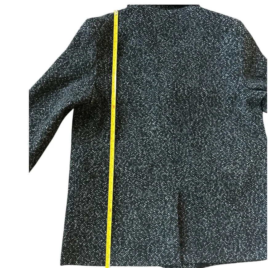 Universal Threads Universal Thread black white Tweed Blazer Size L - Image 11