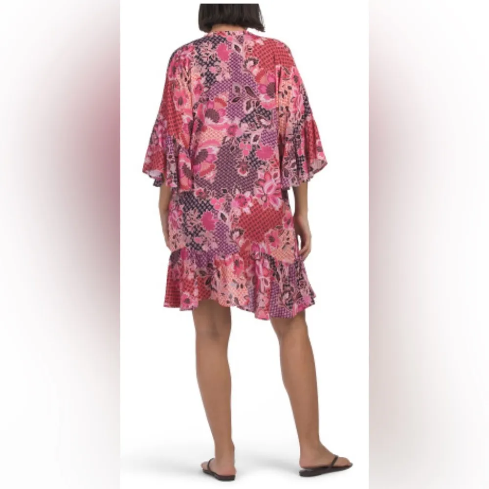 Johnny Was Valennis Ruffle Cover Up Kimono Size XXS XS NWT - Image 2