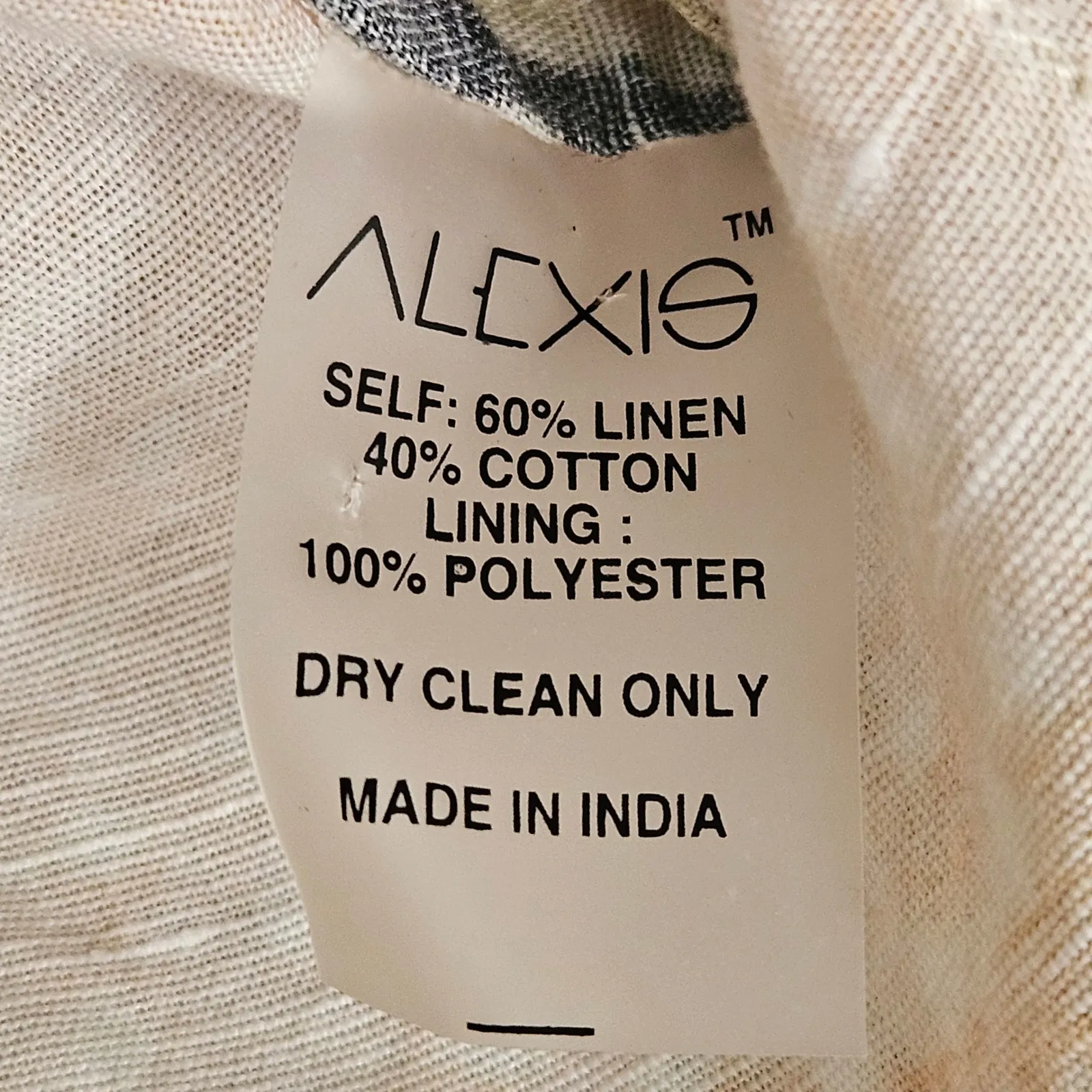 Alexis Pierah Midi Maxi Dress (Sz M) Linen Cotton Blend Jade Garden - Image 11