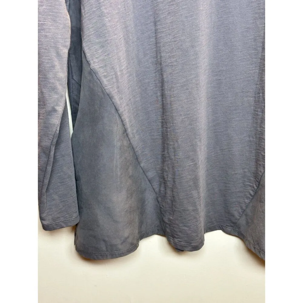 Garnet Hill Women's Size XL Black Open Front Cardigan Long Sleeve EUC - Image 4