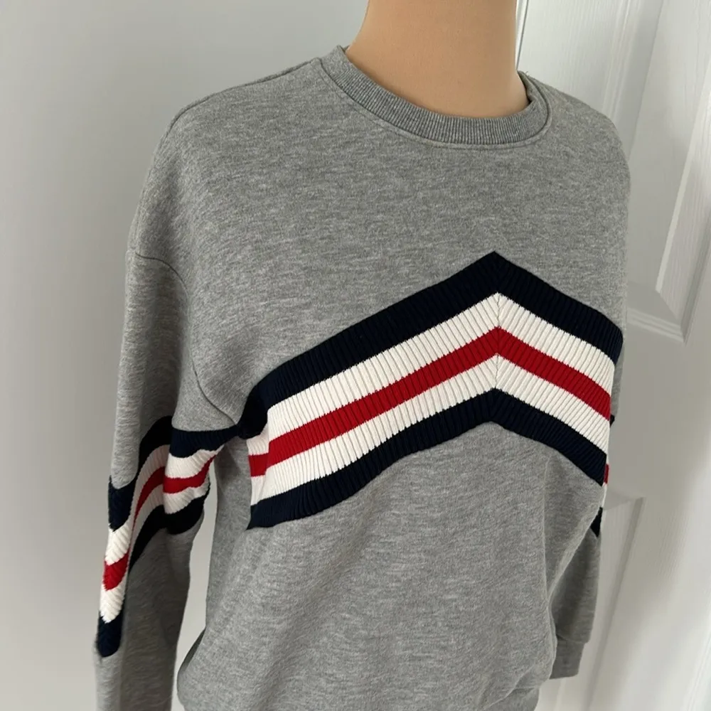 Mango Sweatshirt Sweater Patriotic Striped - Image 6