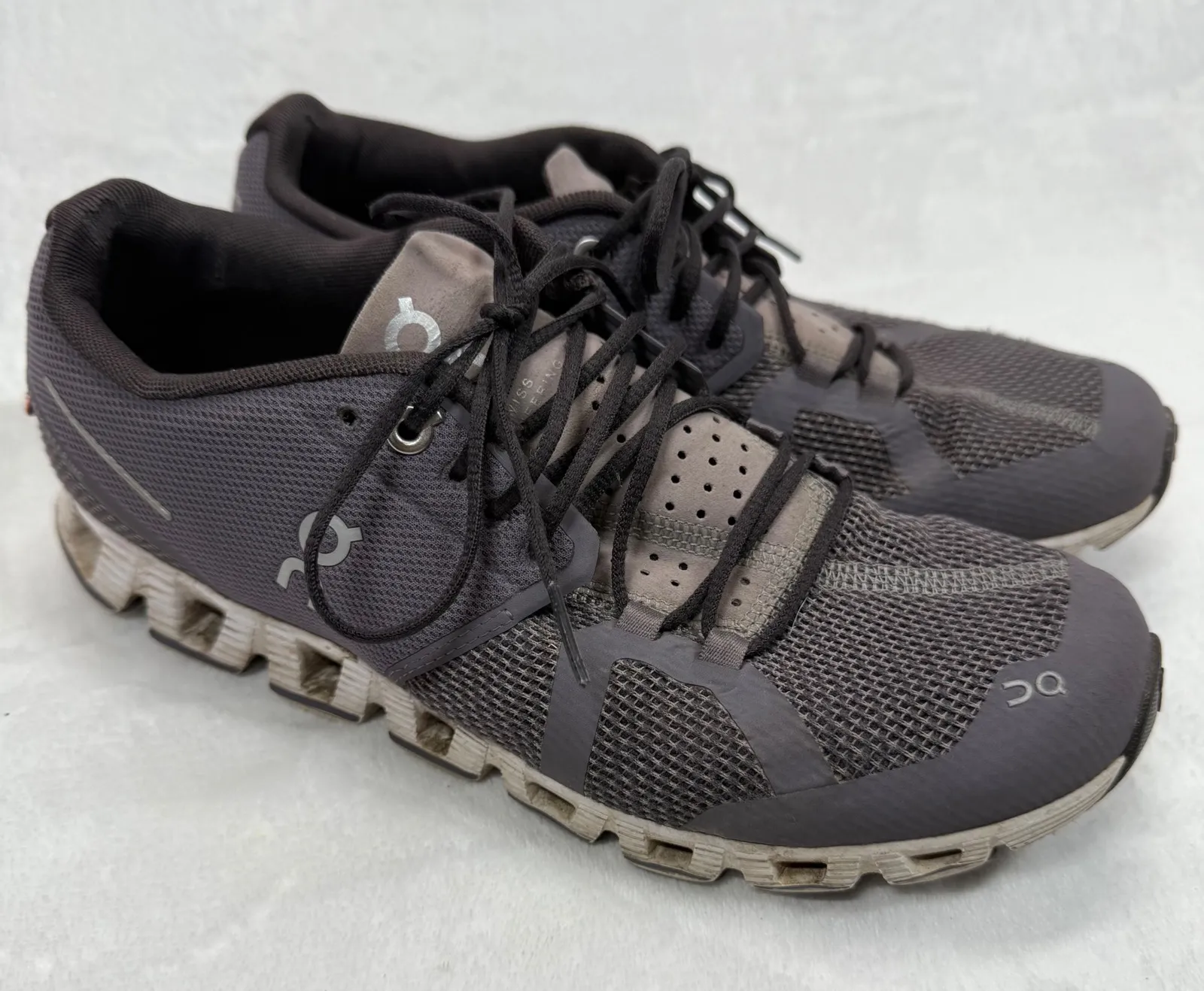 On Cloud Running Shoes Lightweight Athletic Sneakers Gray Women's 8.5 READ - Image 1