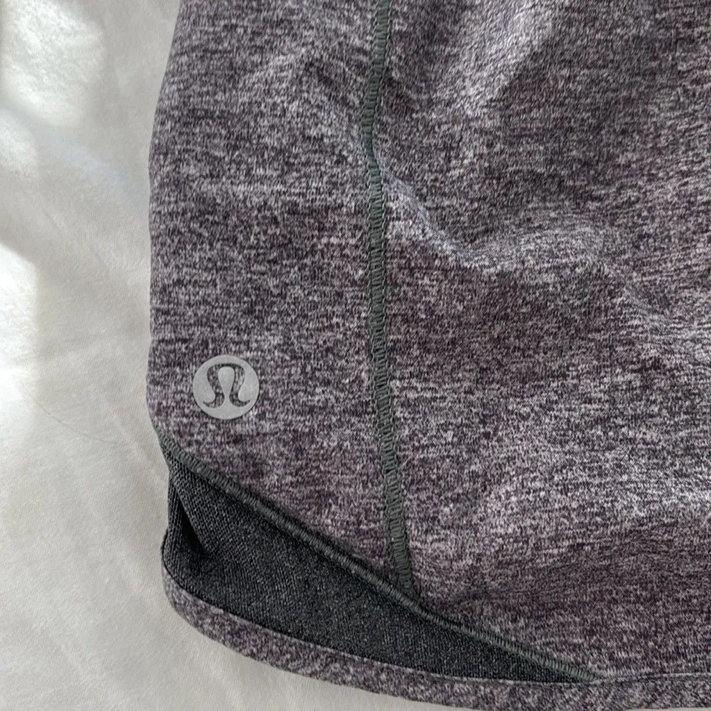 Lululemon Gray Hotty Hot Short 4" - Image 3