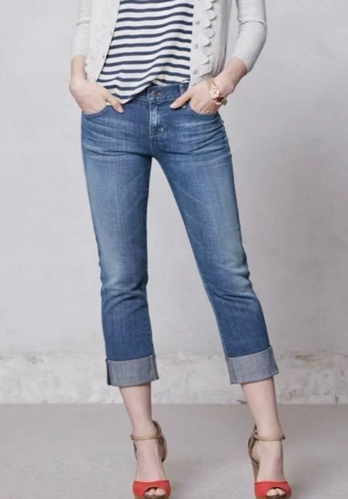 Citizens of Humanity Dani Crop Straight Leg Jeans • Sz 27 - Image 4