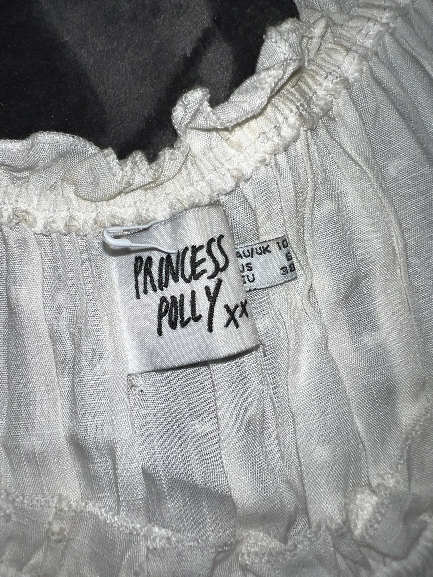 The Love Galore Romper in White - Image 12