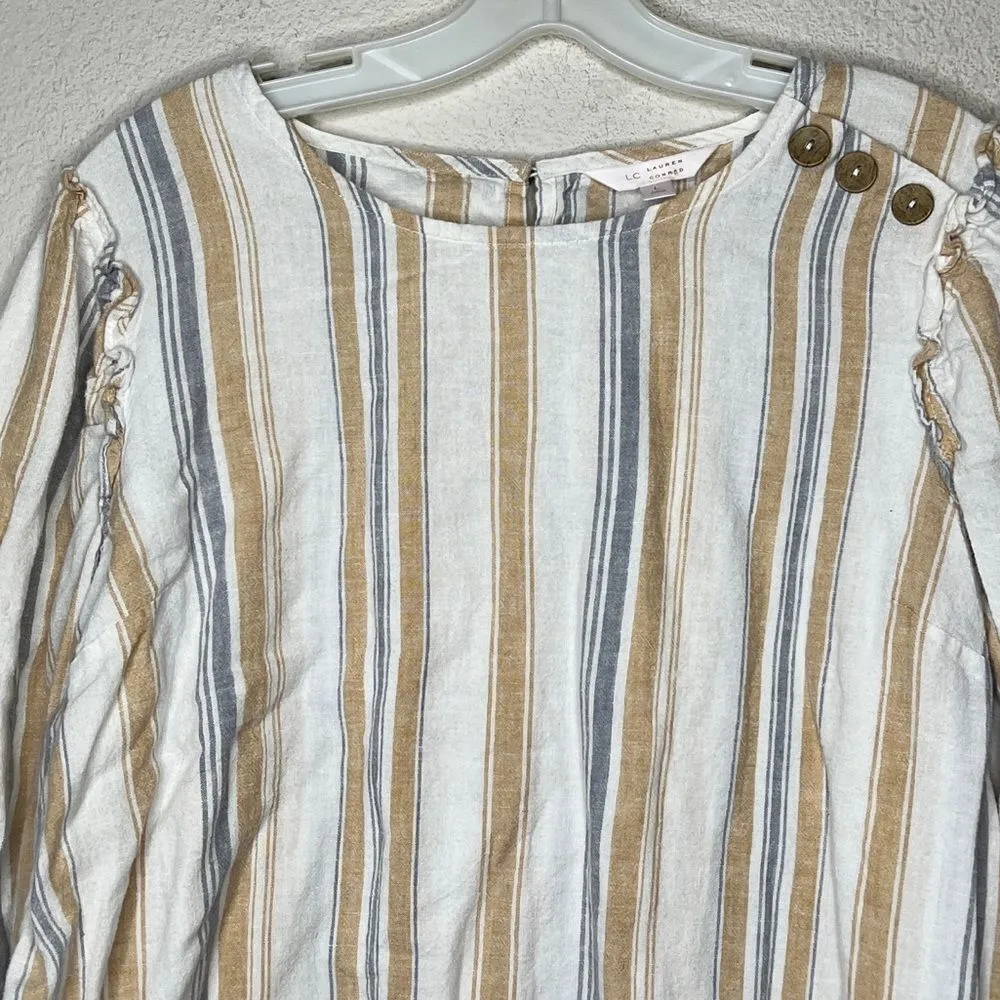 Lauren Conrad Linen Blend Top - Image 2