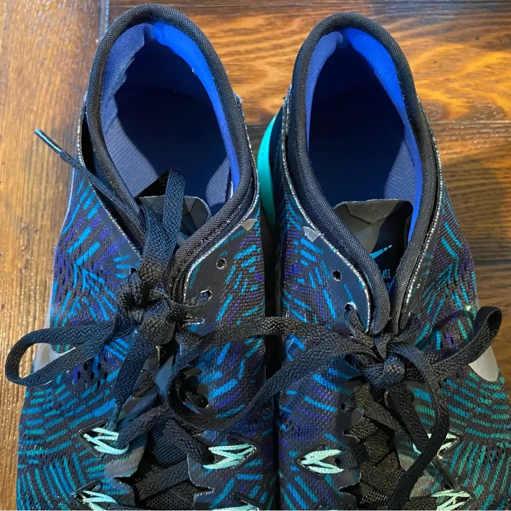 Nike Free 5.0 Womens Size 9 Training Shoes Green Glow 704695-016 - Image 4