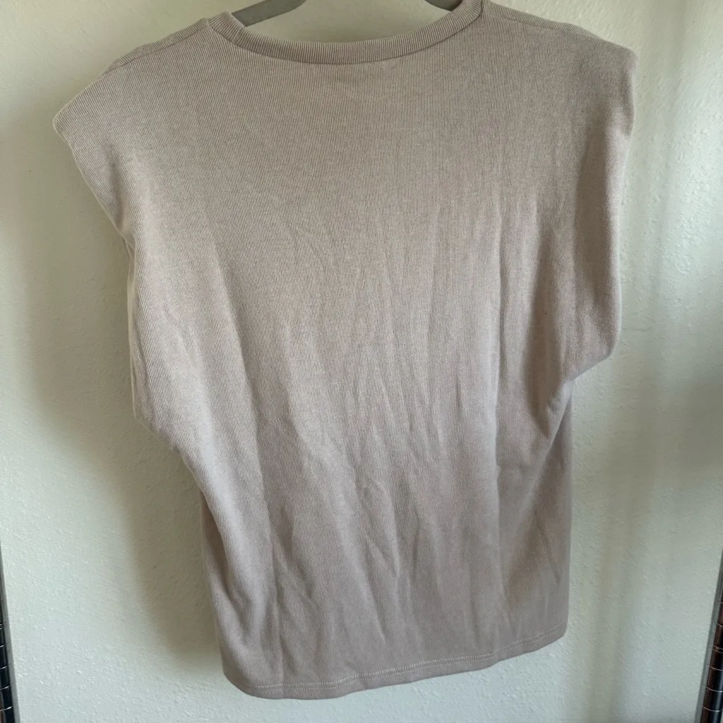 MODERN CITIZEN TAN Sleeveless Top. - Image 6