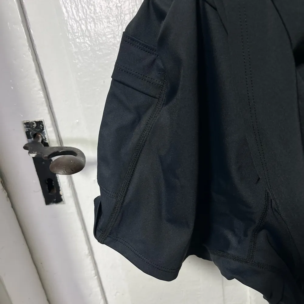 NWT Abercrombie & Fitch Petite Traveler Mini Dress in Black onyx size large - Image 5