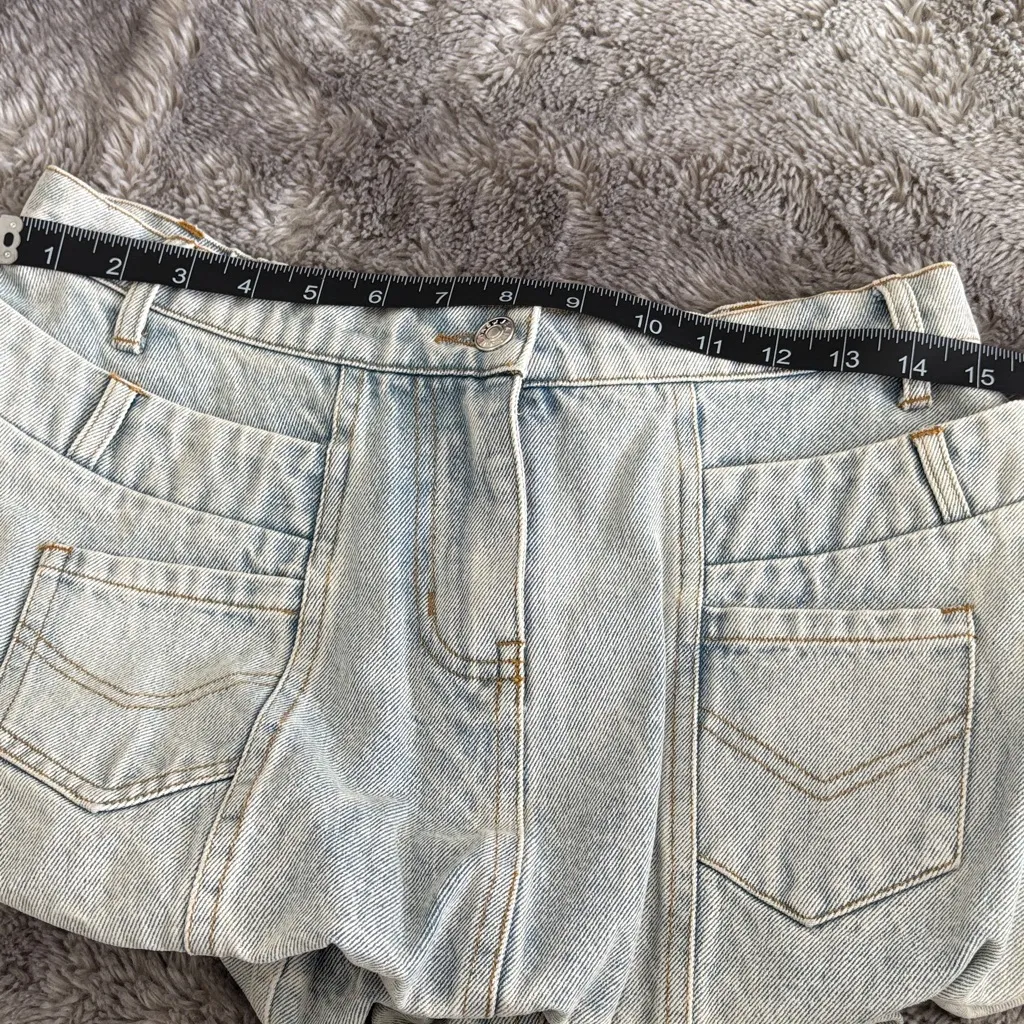 Denim Mini Skirt - Image 5