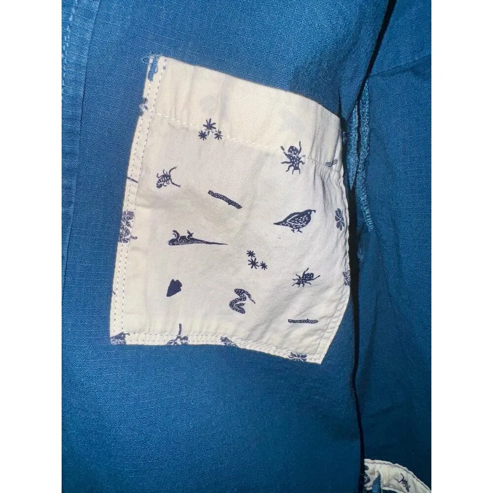 Rare The North Face Hooded Military Jacket Desert Animal Print Womens Sz Small - Image 4