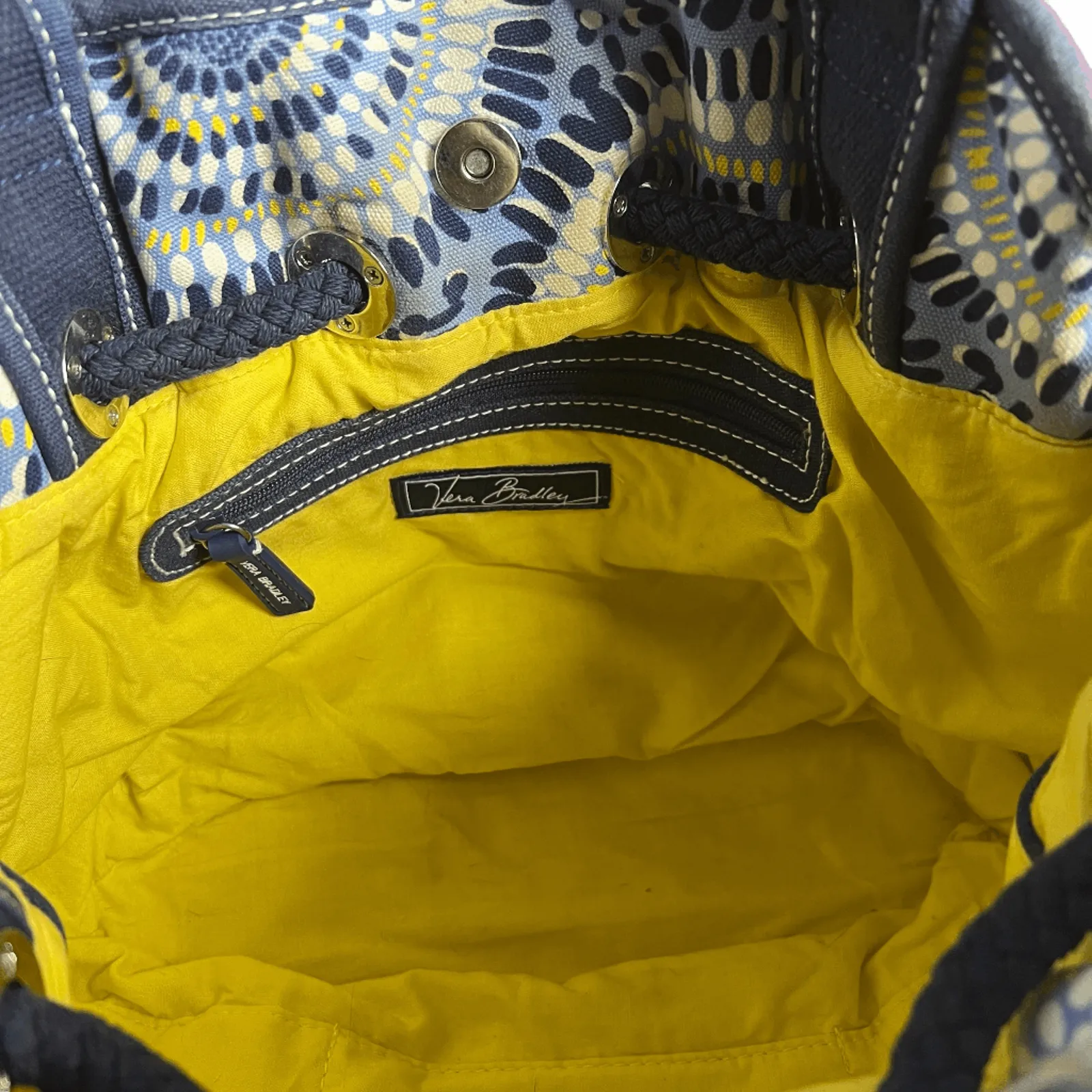 Vera Bradley Starry Night Shoulder Bag Matching Wallet - As Is - Image 5