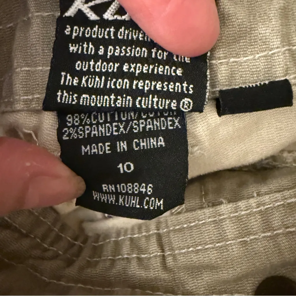 Kuhl Women's Casual Tan Pants Hiking Outdoor 10 - Image 7