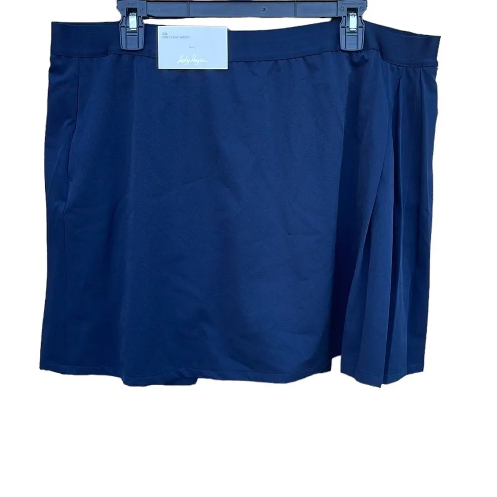 Lady Hagen navy blue side pleat skirt/skort XXL NEW (tennis, golf, athleisure) - Image 7