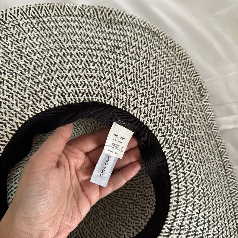 JCrew 100% straw summer vacation hat - Image 9