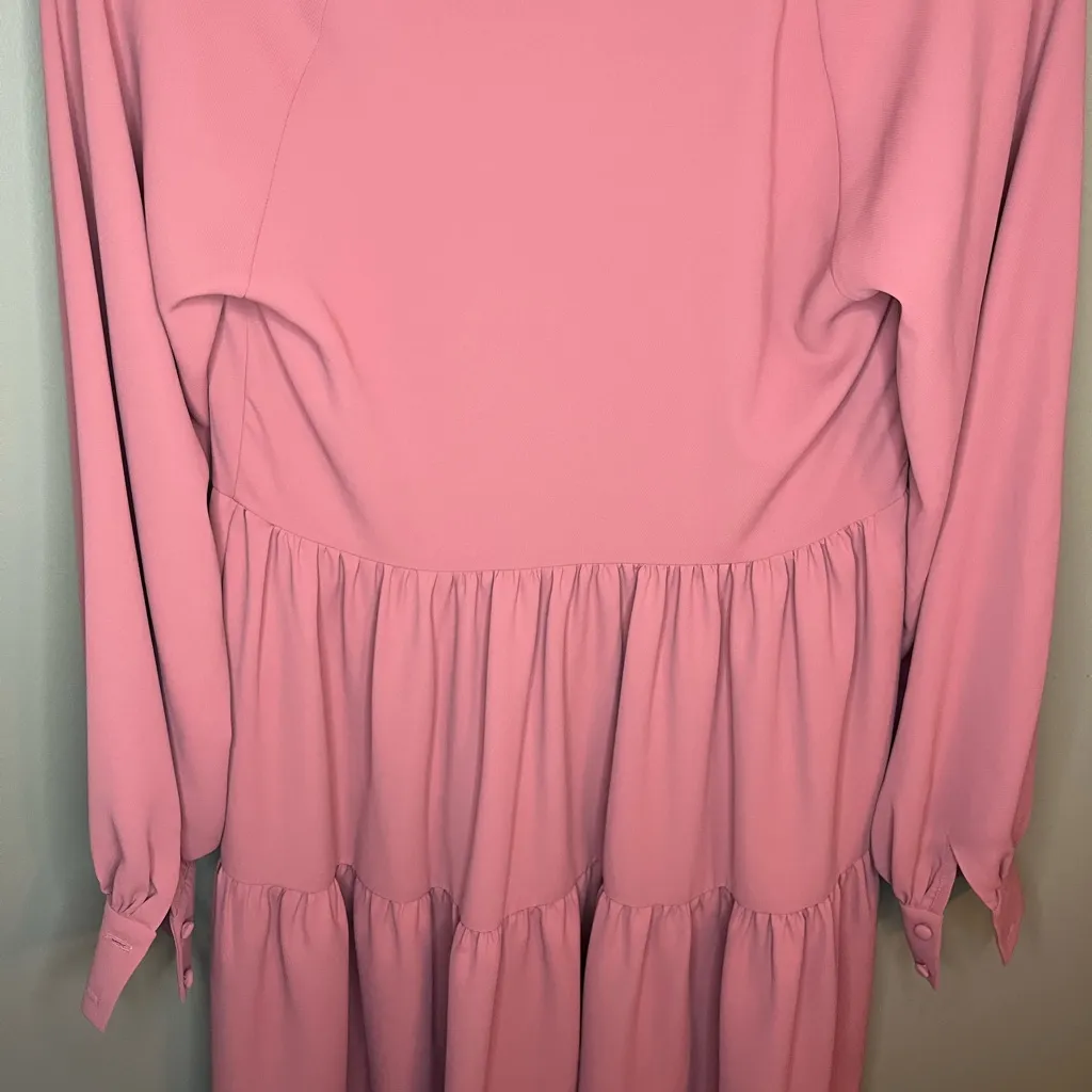 Amanda Uprichard Saffron Dress Terracotta - Image 5