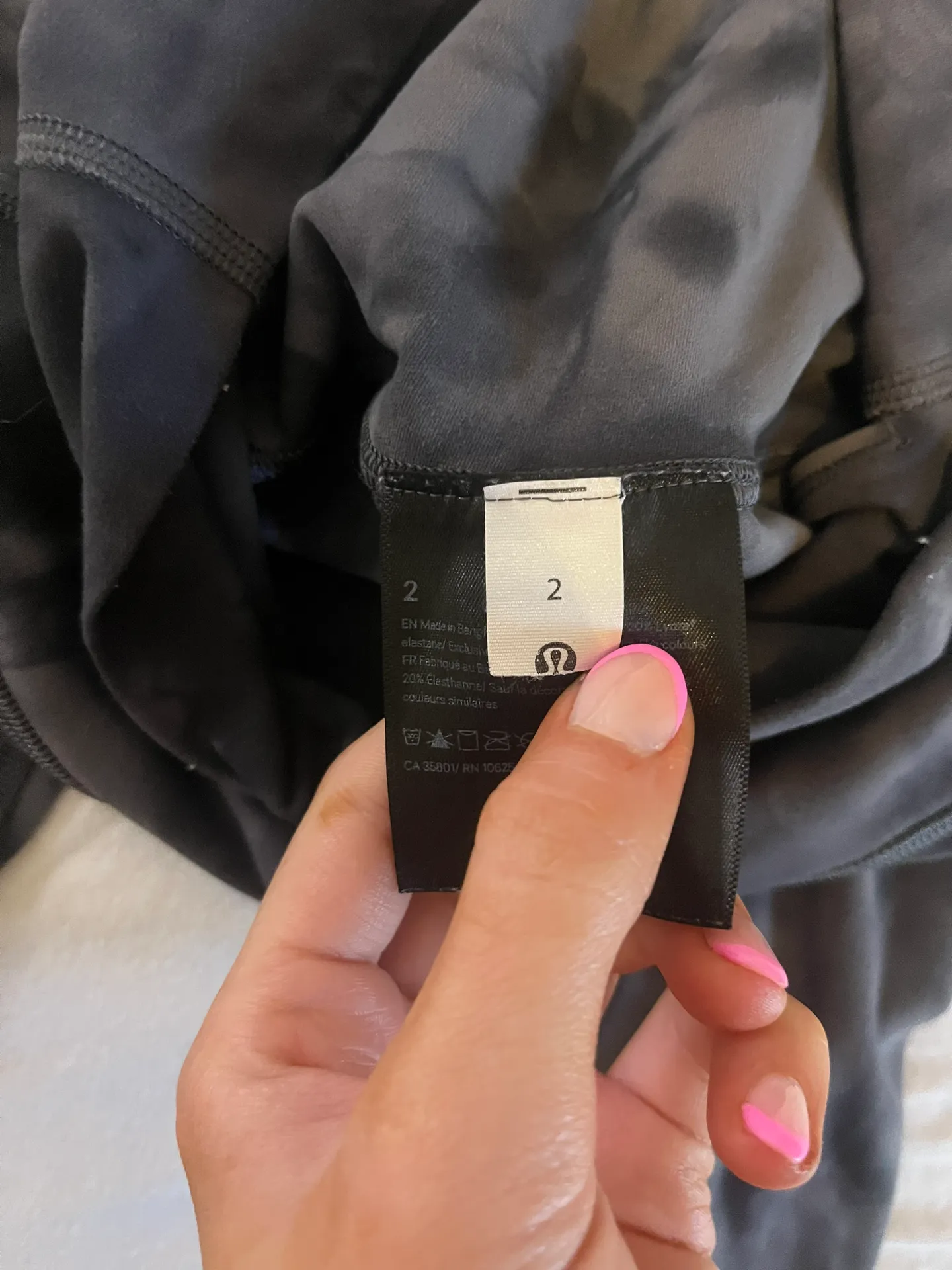 Diamond Dye Leggings And Bra Set - Image 3