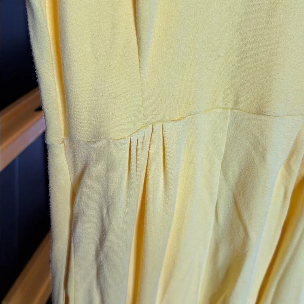 Vintage Bermuda Run Bright Sun Yellow Jumpsuit Size Large - Image 9