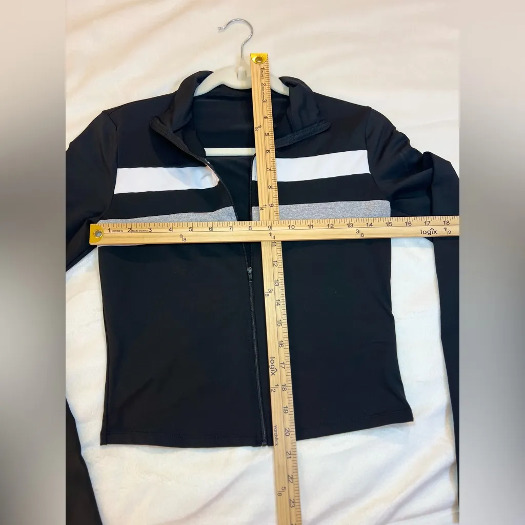 SheIn Black Mesh Panel Leggings set‎ - Image 5