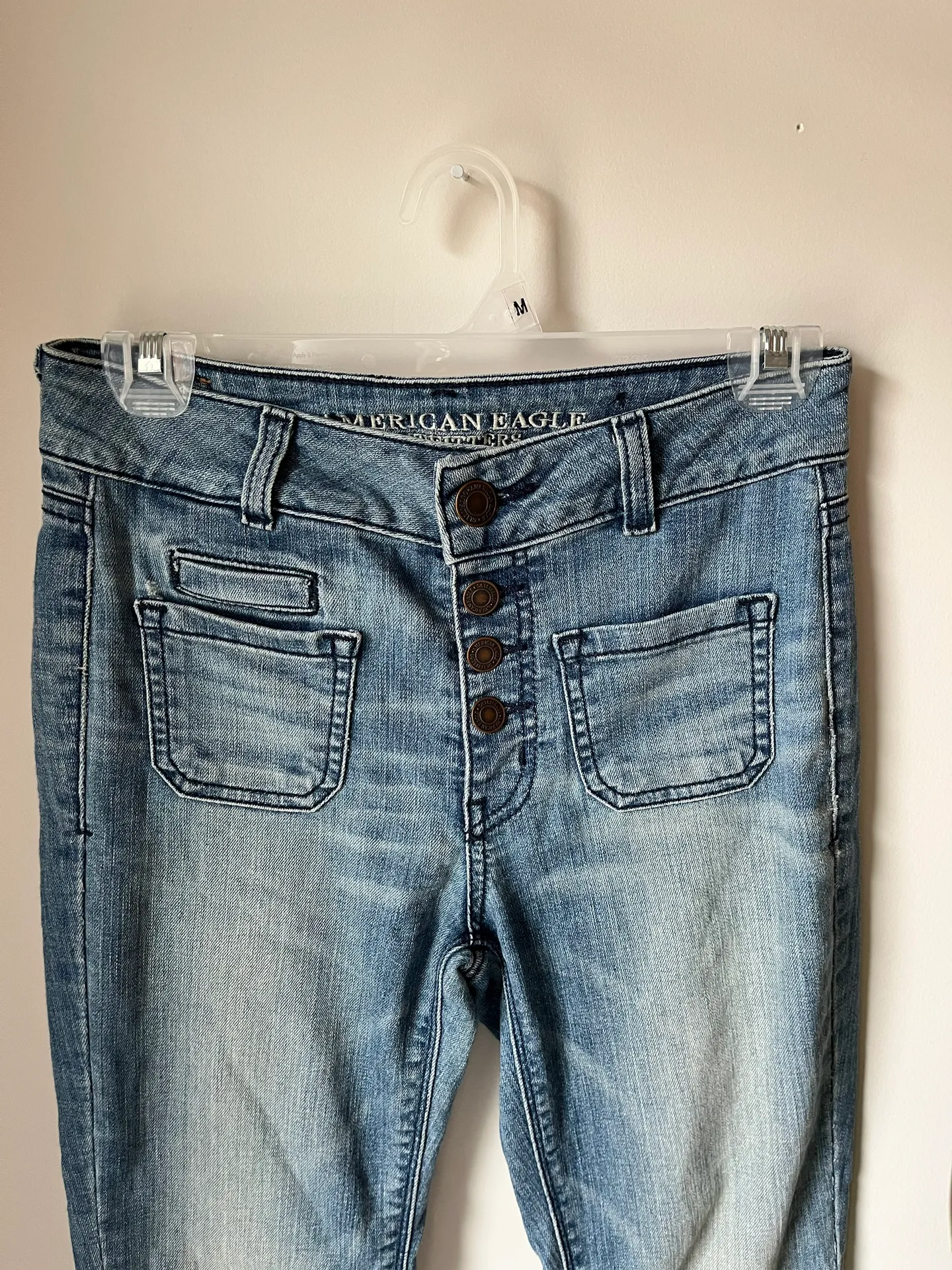 AE Stretchy Bootcut/Flare Jeans High Rise  - Image 2