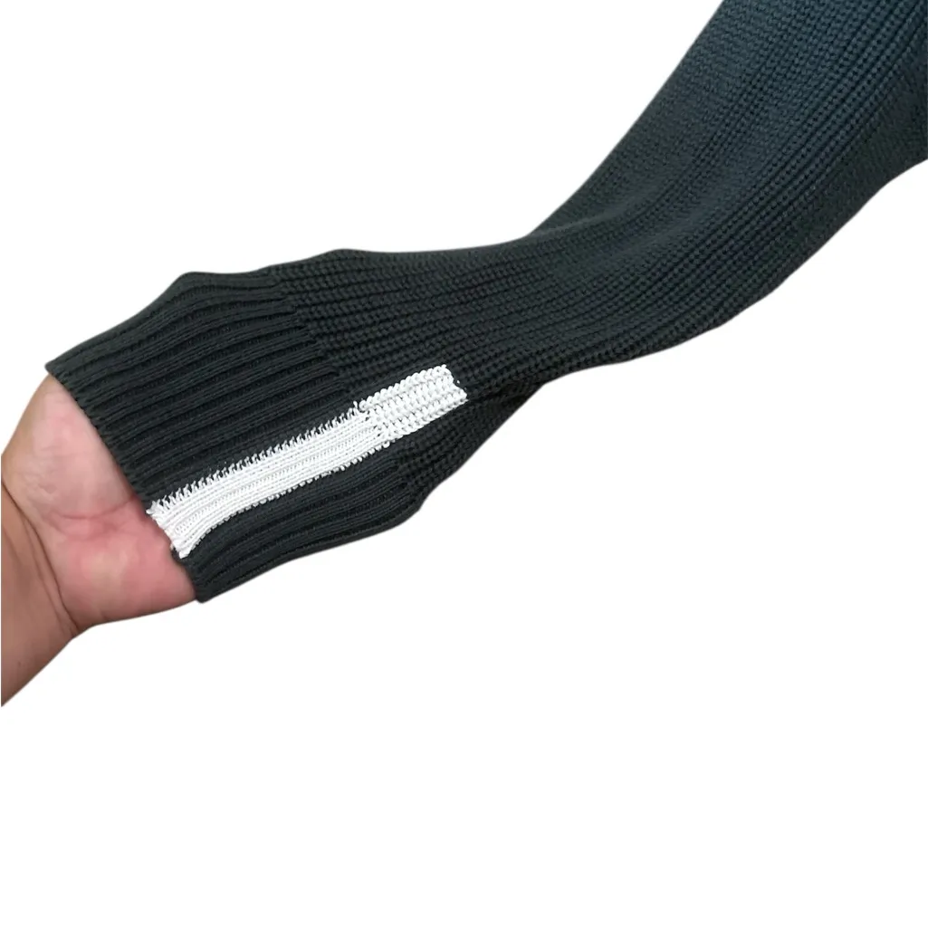 FLX Green Knit Sweater,Size Medium - Image 4