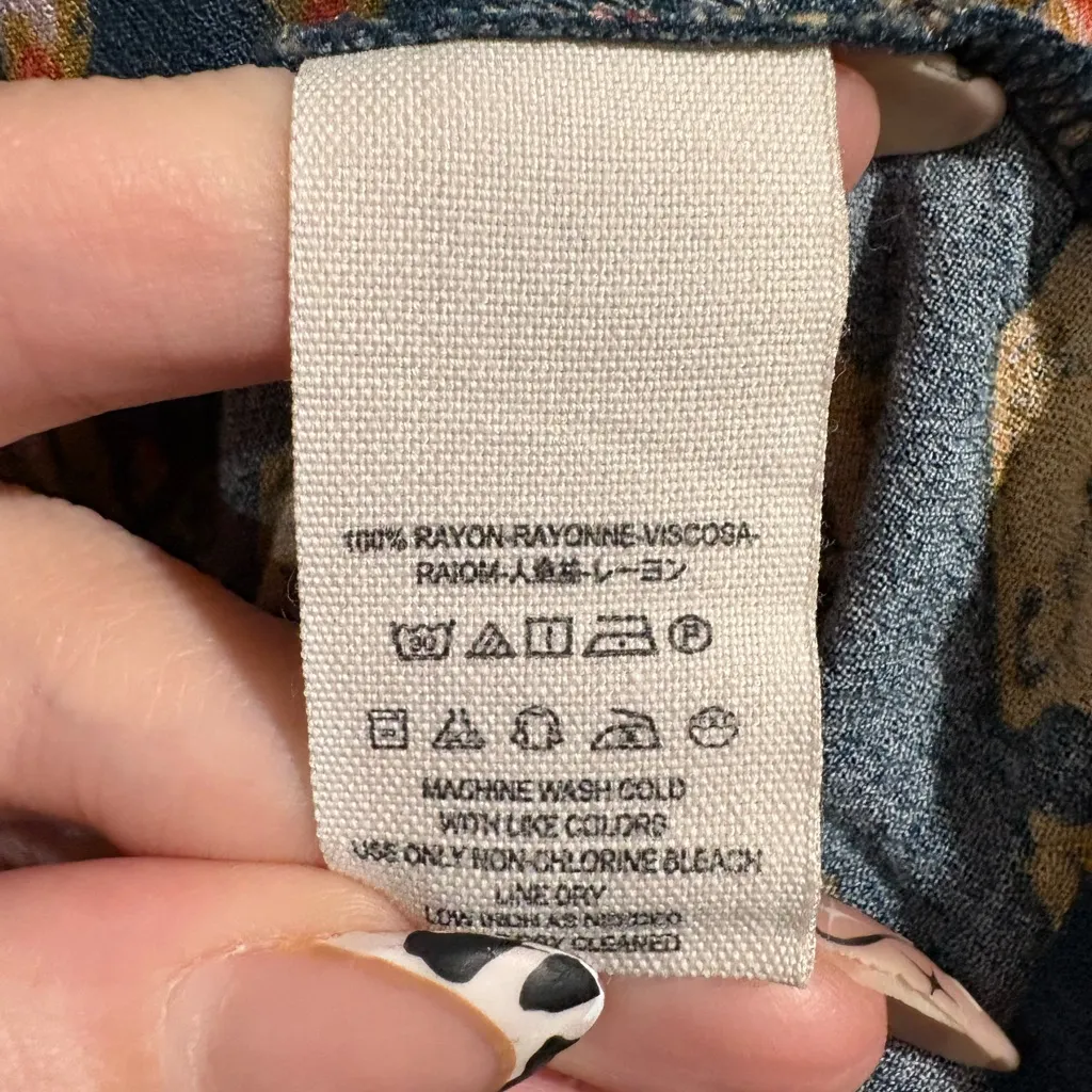 Free People Boho Magic Mystery Tunic Top – Size Small - Image 6