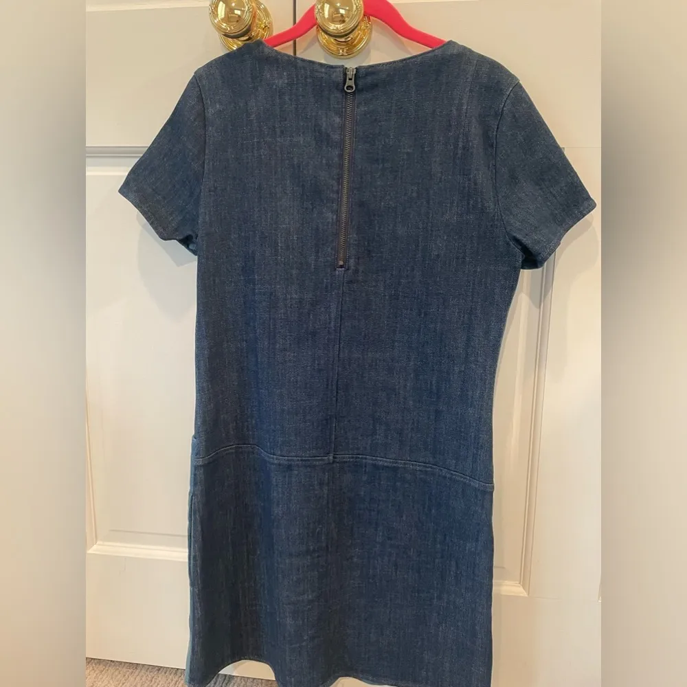 J Brand Shift Denim Dress - Image 6