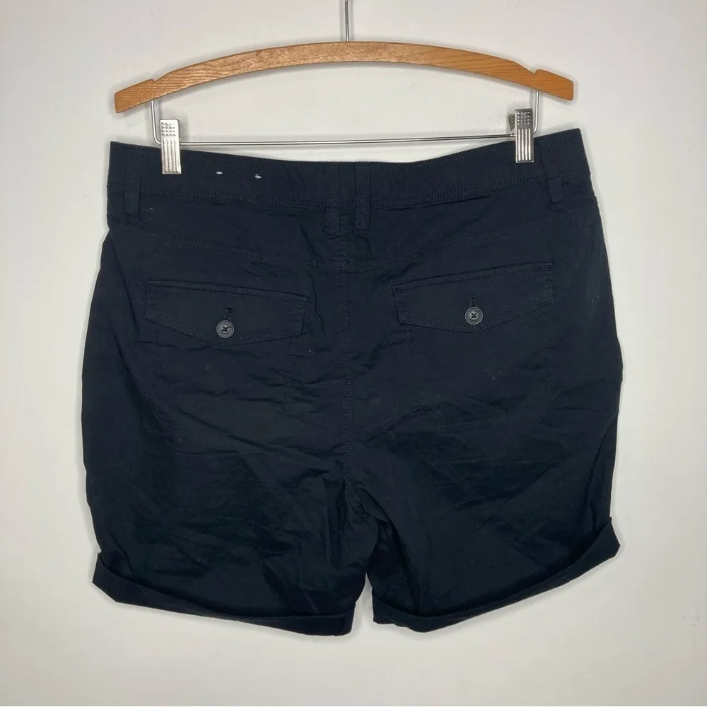 Chico’s Black Bermuda Shorts Size 12‎ - Image 6