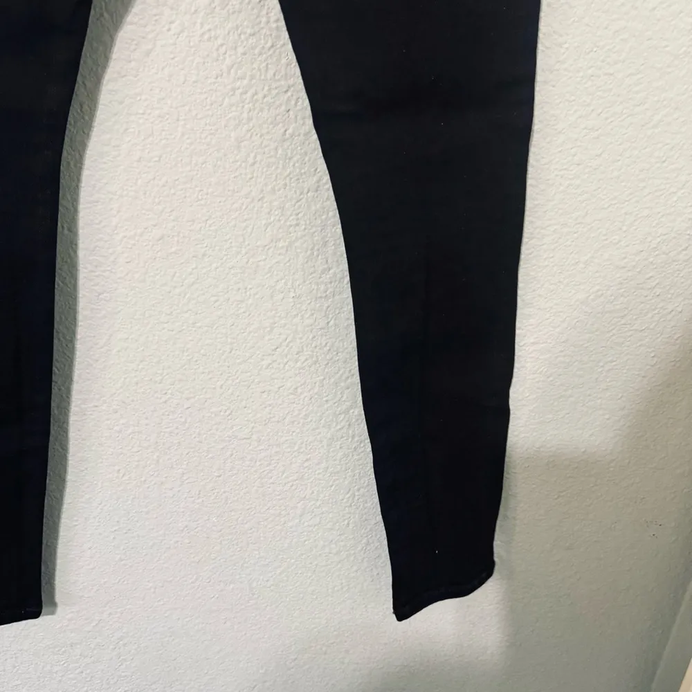 LOFT Women Black Skinny Casual Jeans Size 26 Five Pockets - Image 8